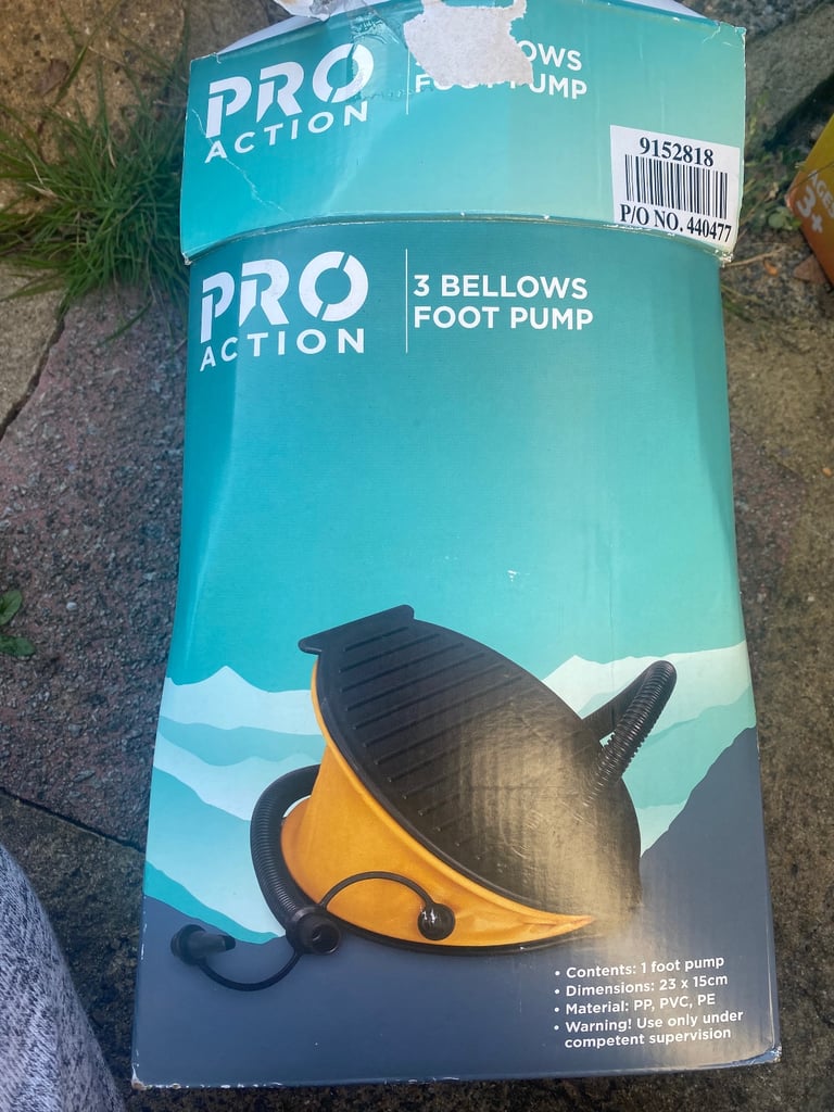 image for Pro action foot pump 