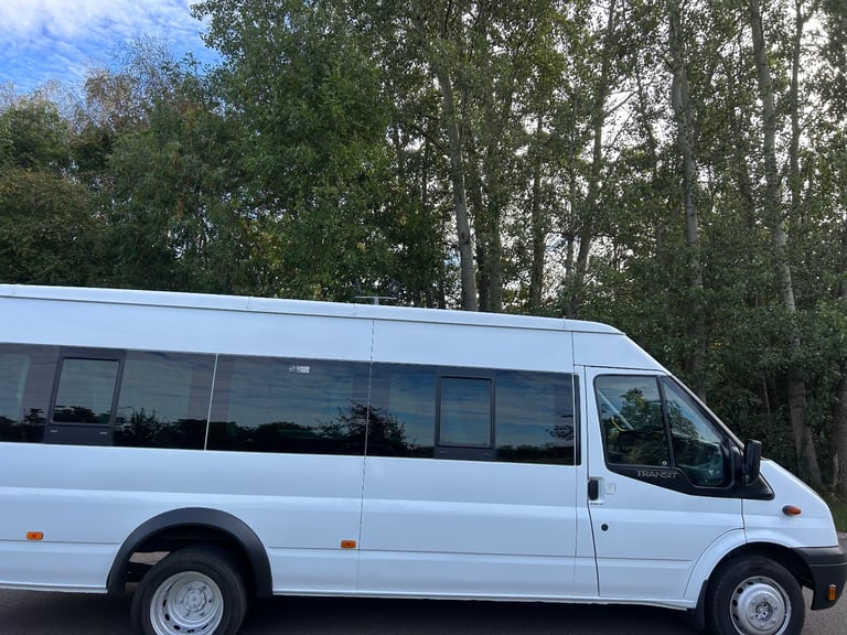 2012 FORD TRANSIT 17 SEAT MINIBUS EX LOCAL COUNCIL EXCELLENT CONDITION LONG MOT NO VAT