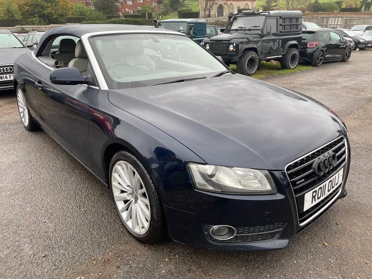 2011 Audi A5 3.2 FSI Quattro SE 2dr S Tronic CONVERTIBLE PETROL Automatic