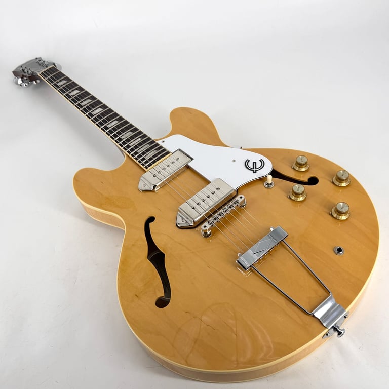 2015 Epiphone Japan Elitist 1965 Casino - Natural - Trades