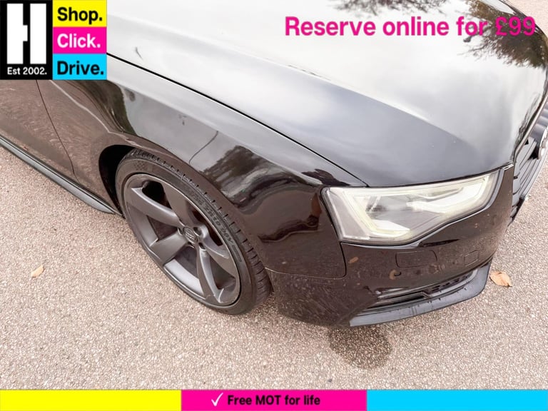 2013 Audi A5 2.0 TDI Black Edition Coupe 2dr Diesel Manual Euro 5 (s/s) (177 ps) COUPE Diesel Manual