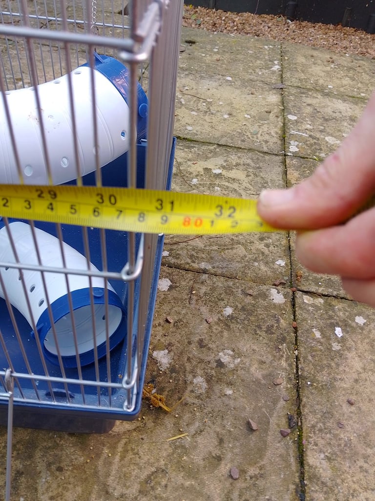 Large Rat Cage Shelf and Tubes 2 Doors New Bag Hay.Exeter 