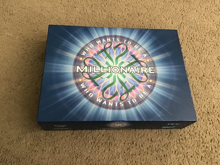 image for Unused Who Wants To Be A Millionaire board game 