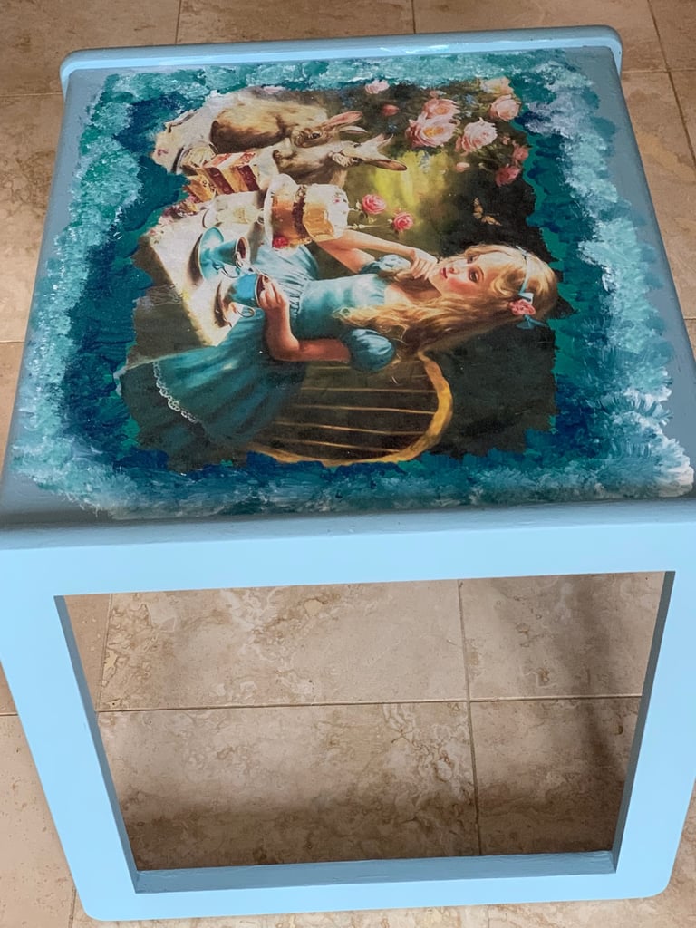 Handpainted children’s table