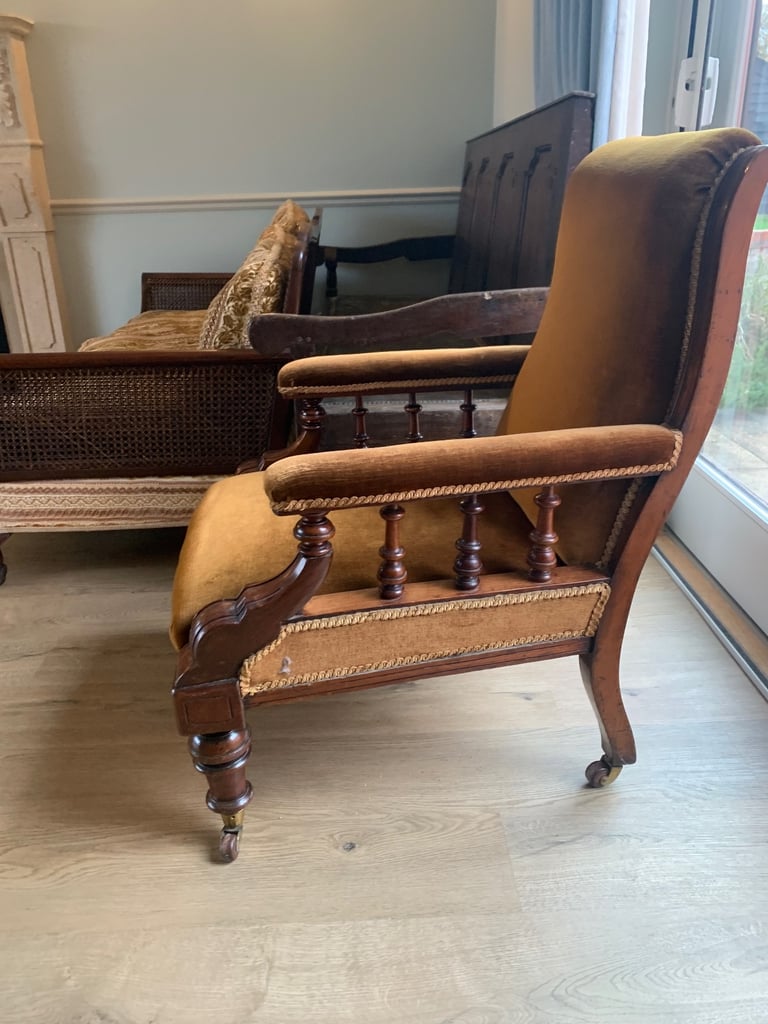 image for Velvet Arm Chair 