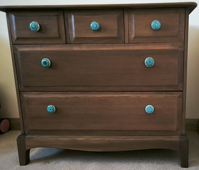 image for Bedroom / Lounge  5 - Drawer - 44 cm d x 70 cm h x 81 cm w Solid Build.