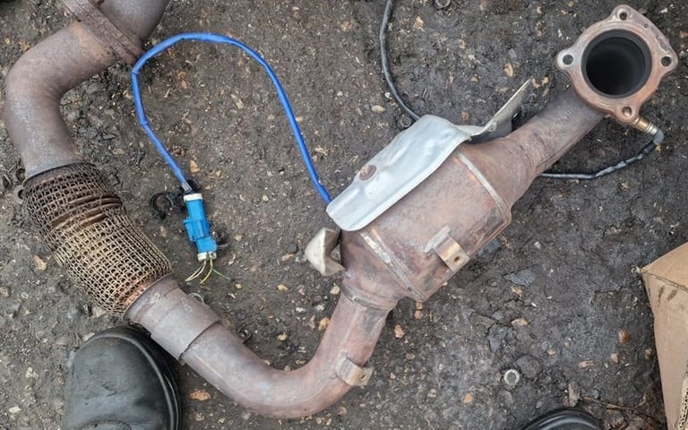 Ford Focus Eco Boost Catalytic Converter 2013