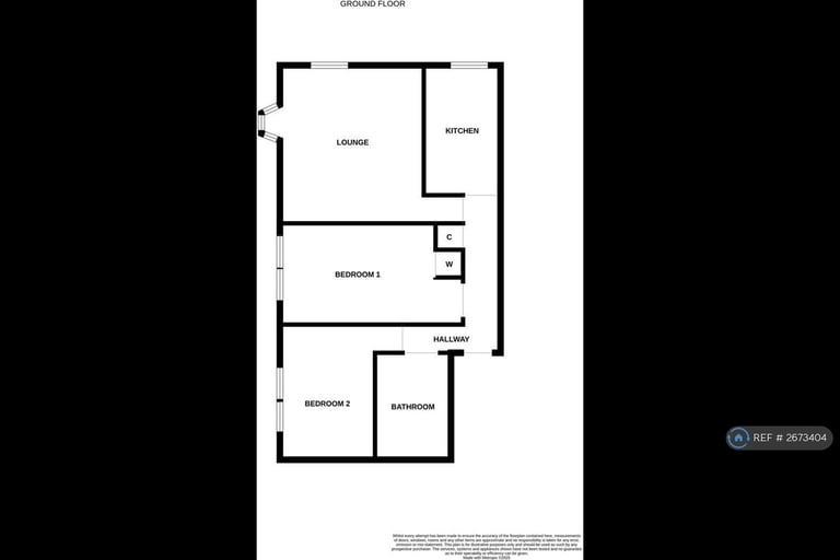 2 bedroom flat in Robertson Street, Greenock, PA16 (2 bed) (#2673404)
