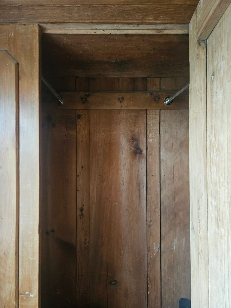 Victorian Pine Wardrobe