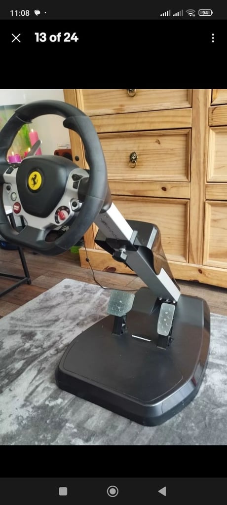 Thrustmaster Ferrari GT Cockpit 458 Italia Xbox 360 Racing Wheel
