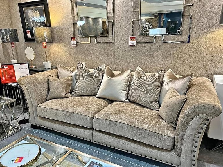 image for 3 Seater Beige Colour Sofa Near Me 