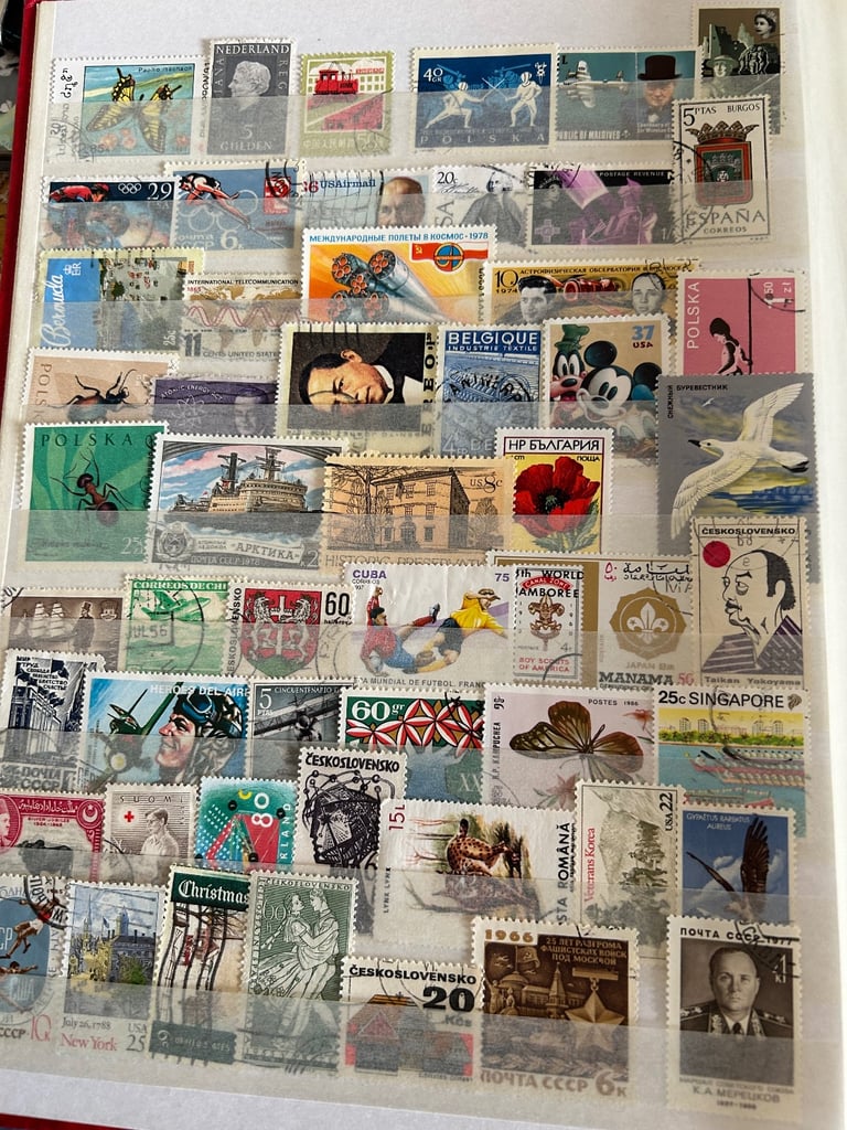 Stamp  collection 