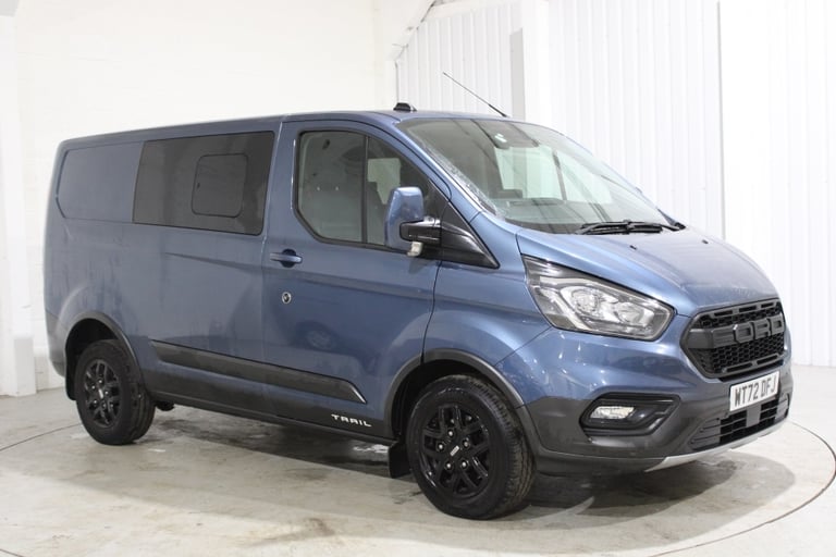 2022 Ford Transit Custom 2.0 320 ECOBLUE TRAIL CREW VAN DOUBLE CAB DIESEL MANUAL L1 H1 EURO 6 Pan...