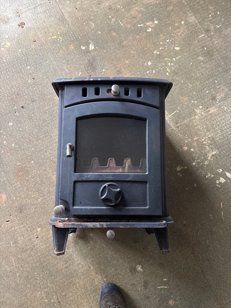 image for Cast iron log burner