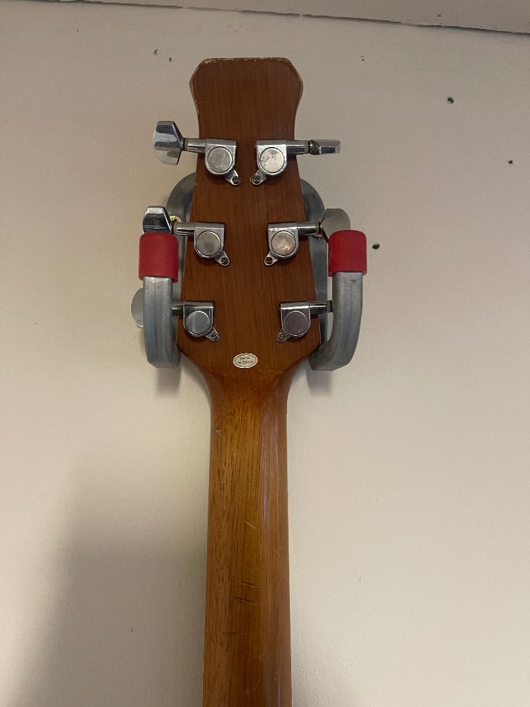 Martin Smith electro acoustic Bowl Round Back guitar Tiger Stripe Burst Brown?