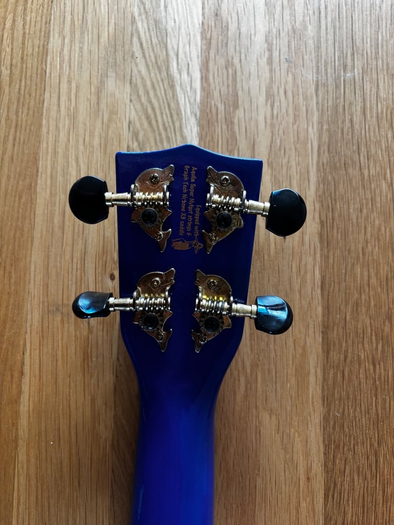 Royal blue full size ukulele 