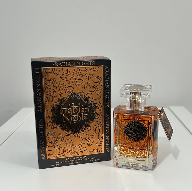 image for ARABIAN NIGHT 100ML EAU DE PARFUM BY MOHAMMED MAHABUB UAE UNISEX NEW SEALED (LAST LONG)