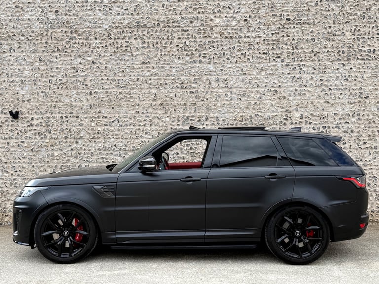 LEFT HAND DRIVE 2018 RANGE ROVER SPORT 5.0 SVR [CARBON] ONLY 12k MILES! | LHD