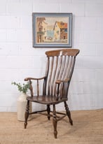 Antique Slat Back Windsor Chair 