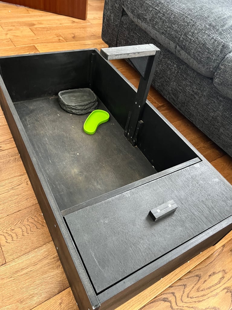 Wooden tortoise table / enclosure 