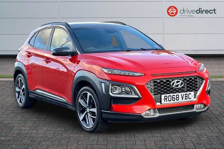 2018 Hyundai KONA 1.0 T-GDi Blue Drive Premium SE SUV 5dr Petrol Manual Euro 6 (s/s) (120 ps) SUV...