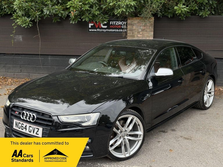  Audi S5 3.0 TFSI V6 Black Edition Sportback S Tronic quattro Euro 6 (s/s) 5dr Petrol Automatic