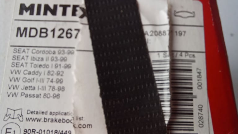 VAG BRAKE DISCS AND PADS