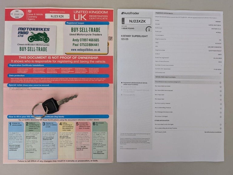 2023 KEEWAY SUPERLIGHT 125