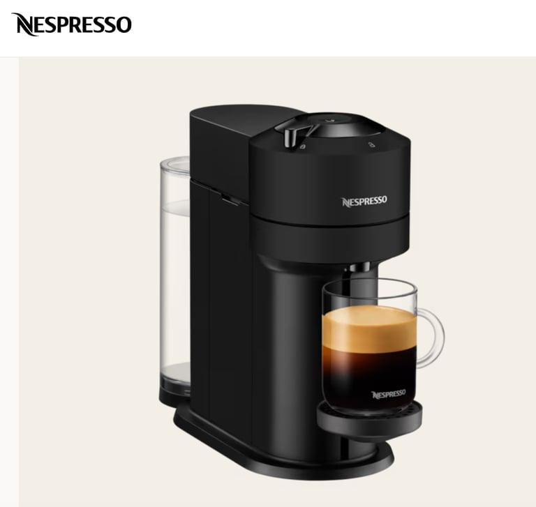 Brand new De'Longhi Vertuo Next Coffee Machine with Aerochino