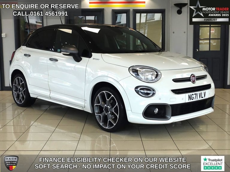 image for 2022 Fiat 500X 1.0 FireFly Turbo Sport SUV 5dr Petrol Manual Euro 6 (s/s) (120 bhp) HATCHBACK Pet...