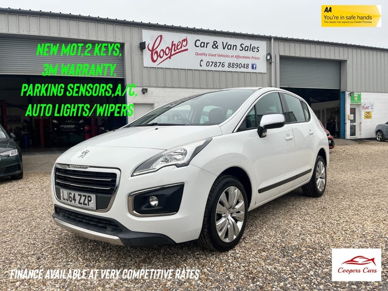 2014 Peugeot 3008 1.6 HDi Active 5dr SUV Diesel Manual