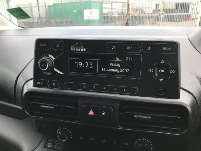 2021 Peugeot Partner 1000 1.5 BlueHDi 100 Grip Van PANEL VAN DIESEL Manual