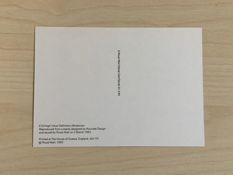 Post Office 5 x PHQ cards..