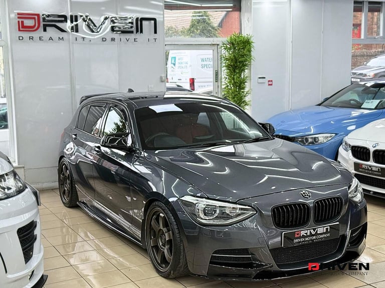 10K EXTRAS! BMW M135i M PERFORMANCE 5DR+ 400BHP STAGE 2+ RED LTHR+ FREE DELIVERY