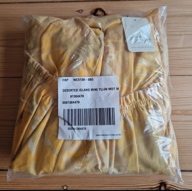 Free People Deserted Island Mini Dress (BNWT)