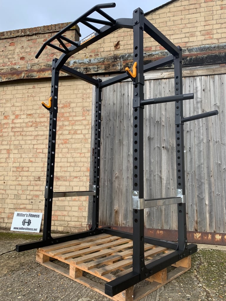Powertec Power Rack with Dip Bars (Delivery Available) 