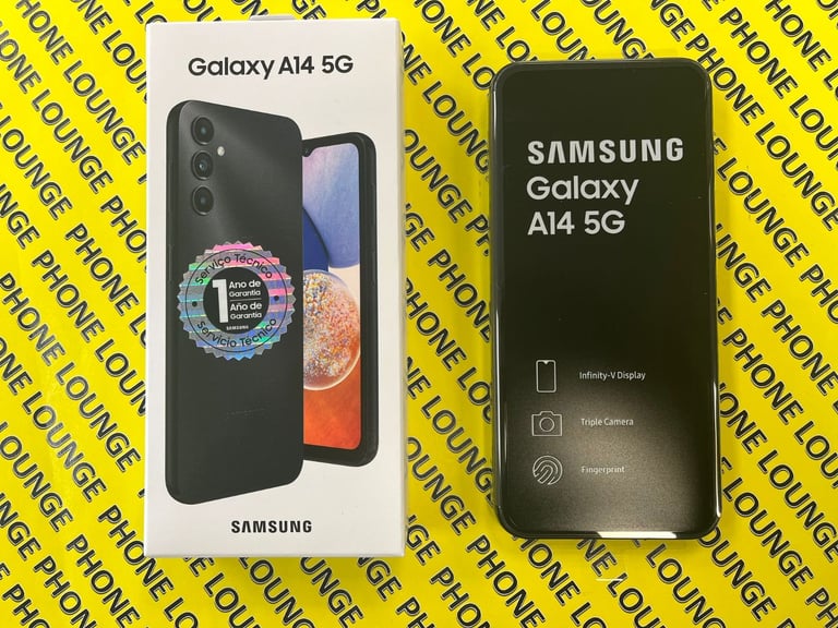 Brand New Samsung Galaxy A14 5G 4GB RAM 128GB Dual Sim Unlocked Black