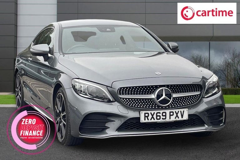 2019 69 MERCEDES-BENZ C-CLASS 1.5 C200 MHEV AMG LINE (PREMIUM) COUPE 2DR PETROL 