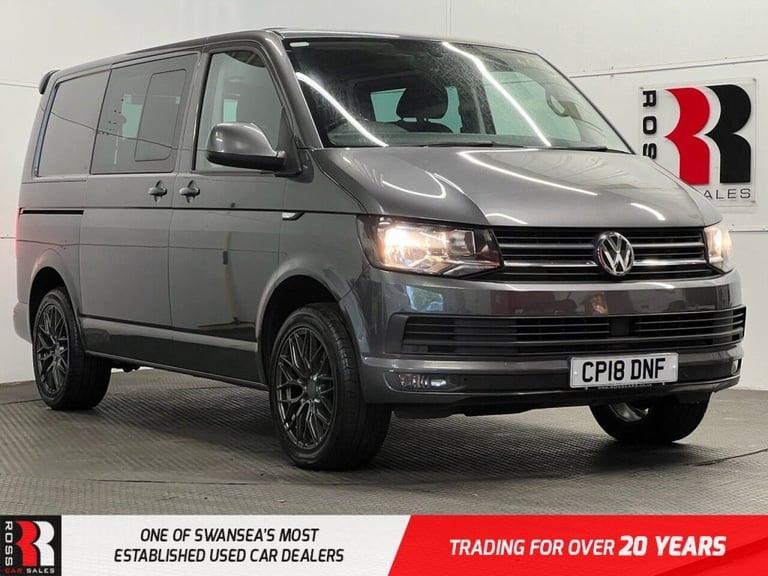 2018 Volkswagen Transporter 2.0 TDI T32 BlueMotion Tech Highline Kombi Double Cab 5dr Diesel Manu...