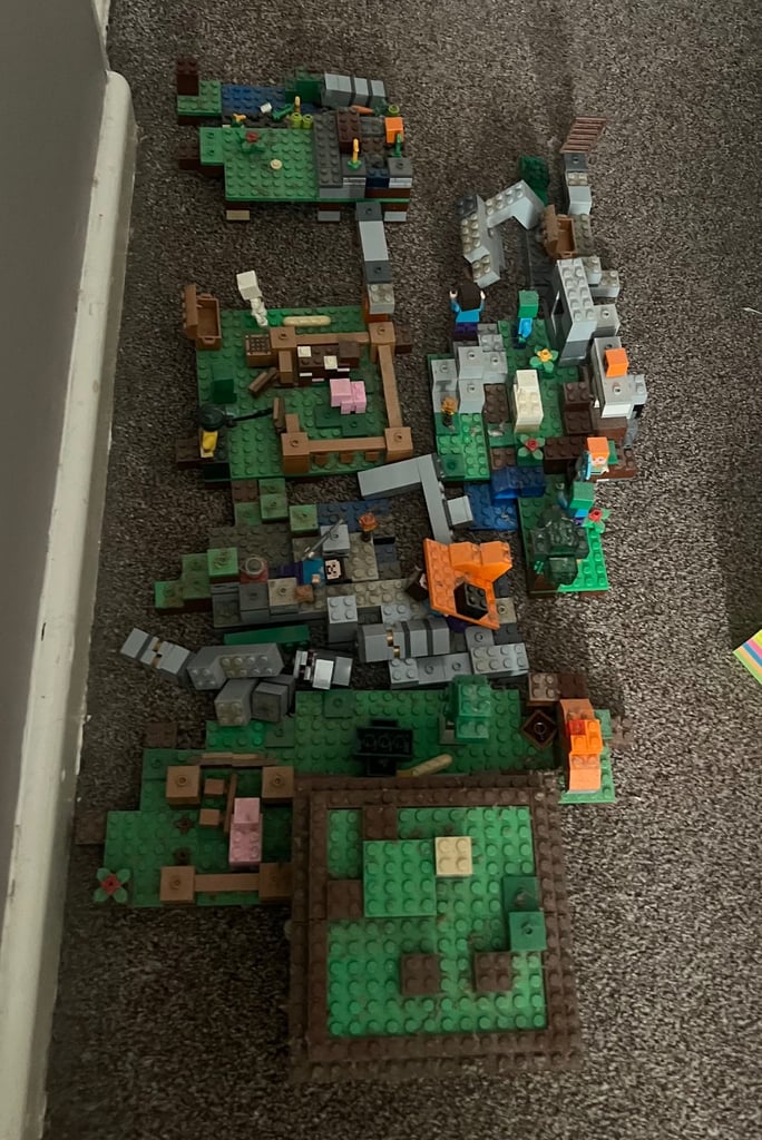 image for Minecraft Lego job lot 