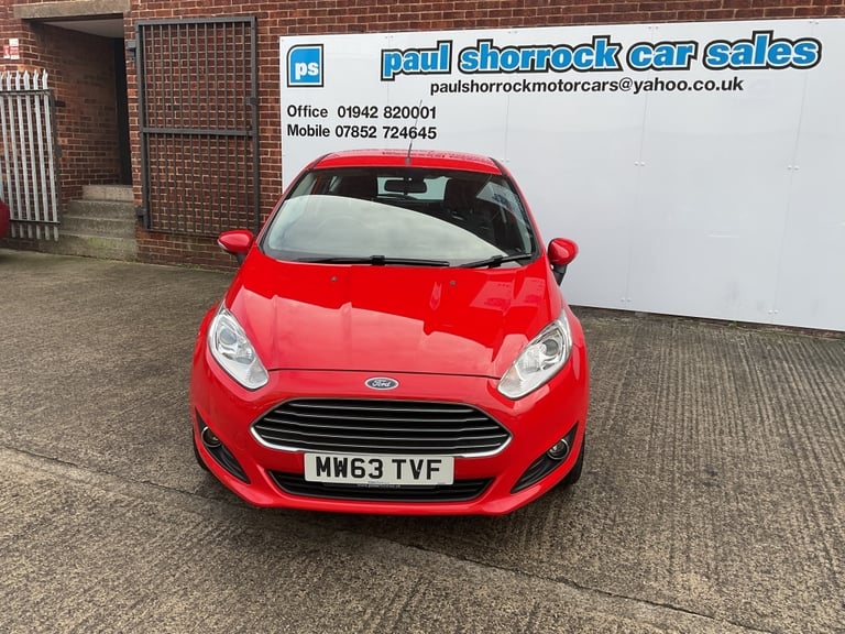 2014 Ford Fiesta 1.2 ZETEC 3DR Manual Hatchback Petrol Manual