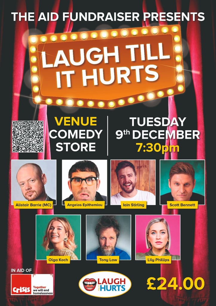image for Laugh Till It Hurts : In aid of Crisis
