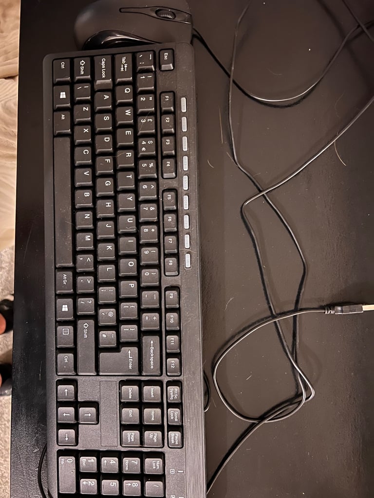 Keyboard and mouse 