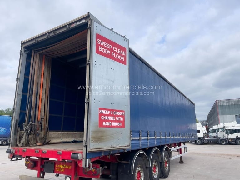 LAWRENCE DAVID 4300MM CURTAINSIDE TRAILER 