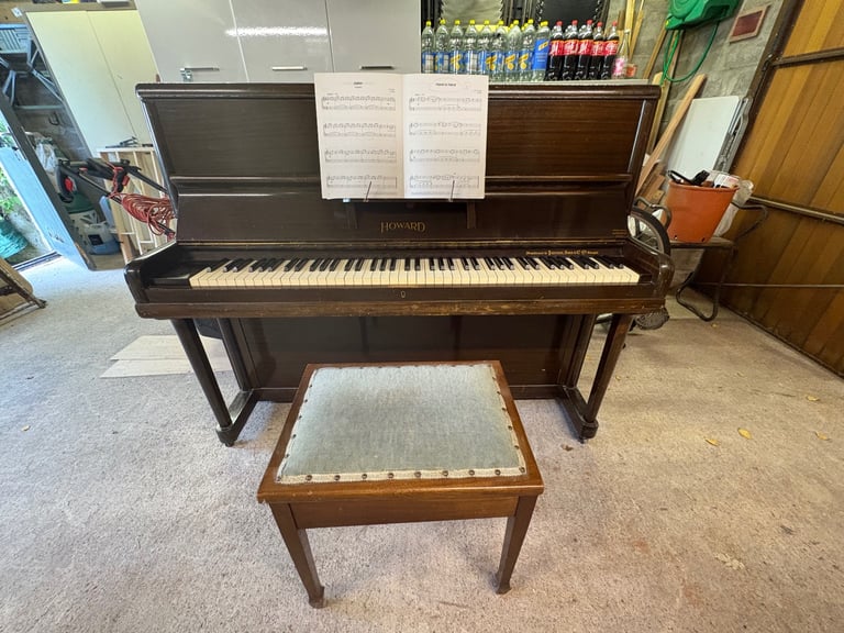 Piano upright, with stool free to a good home 