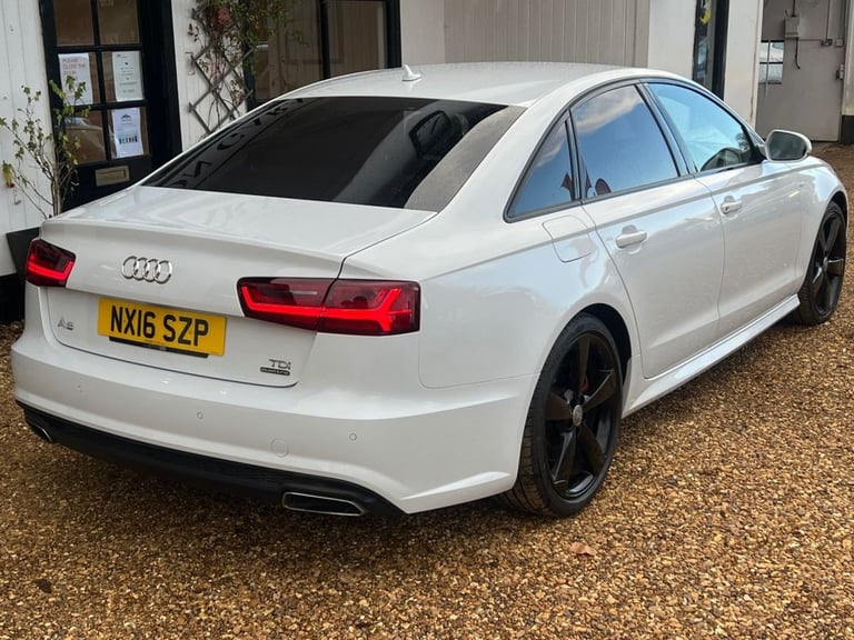 2016 16 AUDI A6 SALOON 3.0 TDI V6 BLACK EDITION SALOON 4DR DIESEL S TRONIC QUATT
