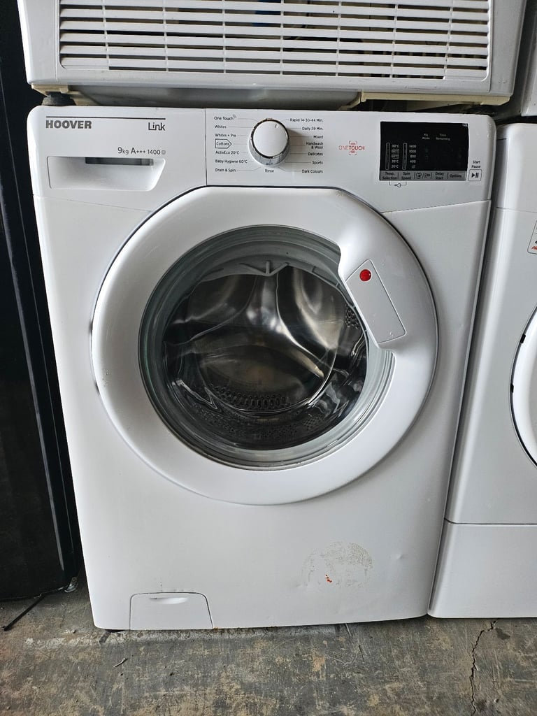 image for Hoover 9kg washing machine & free delivery warranty