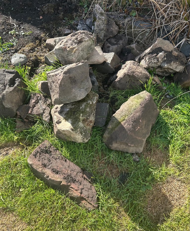 Free garden rocks - some left
