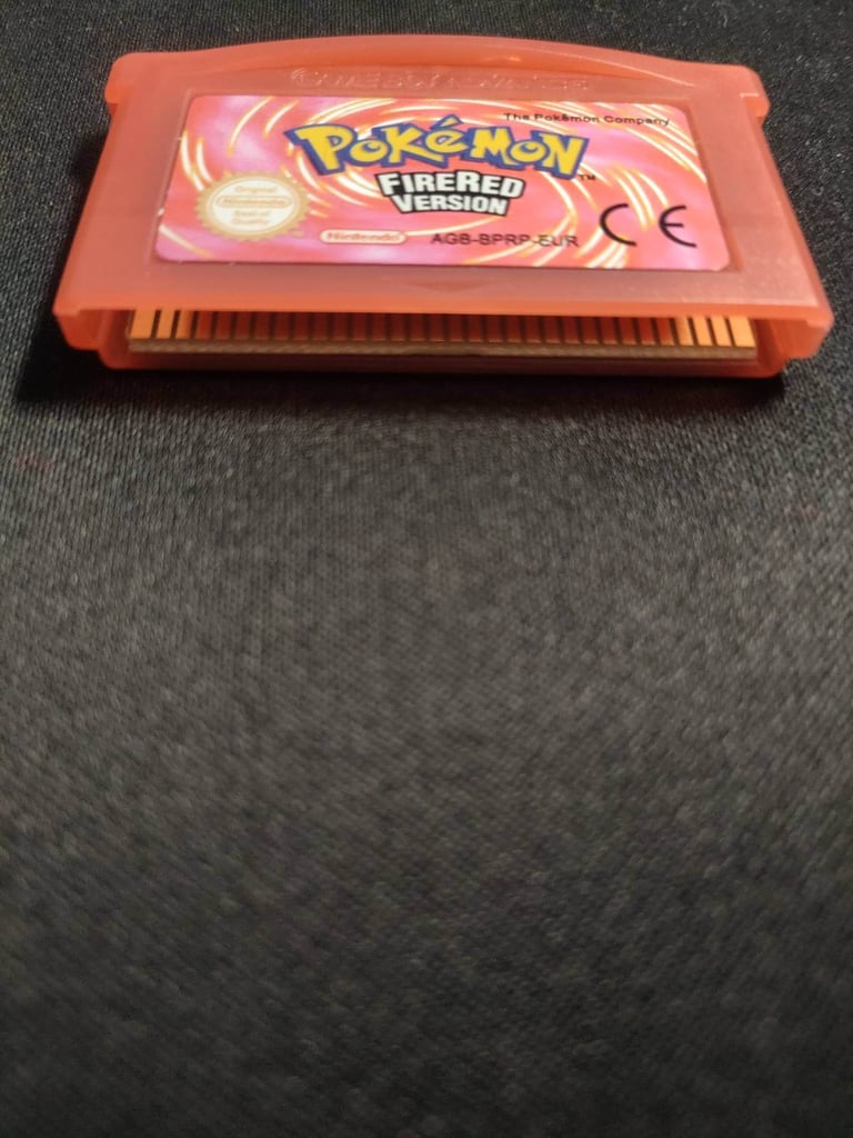 Pokemon Fire red Game boy Advance Cartridge only- UK