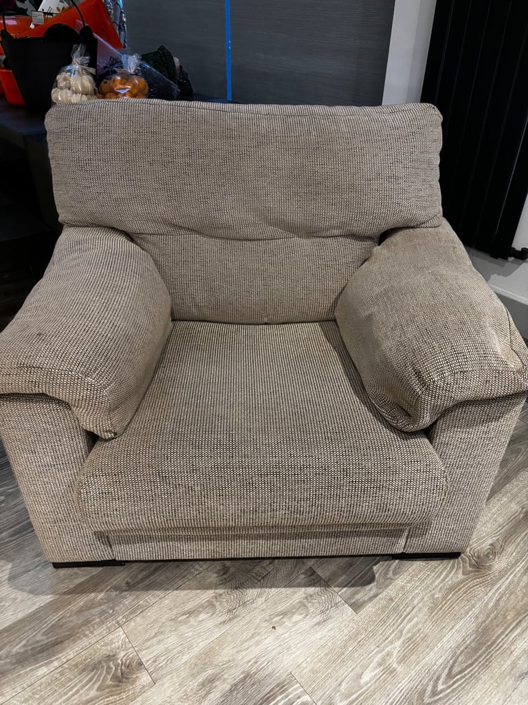 image for Lounge chair beige 